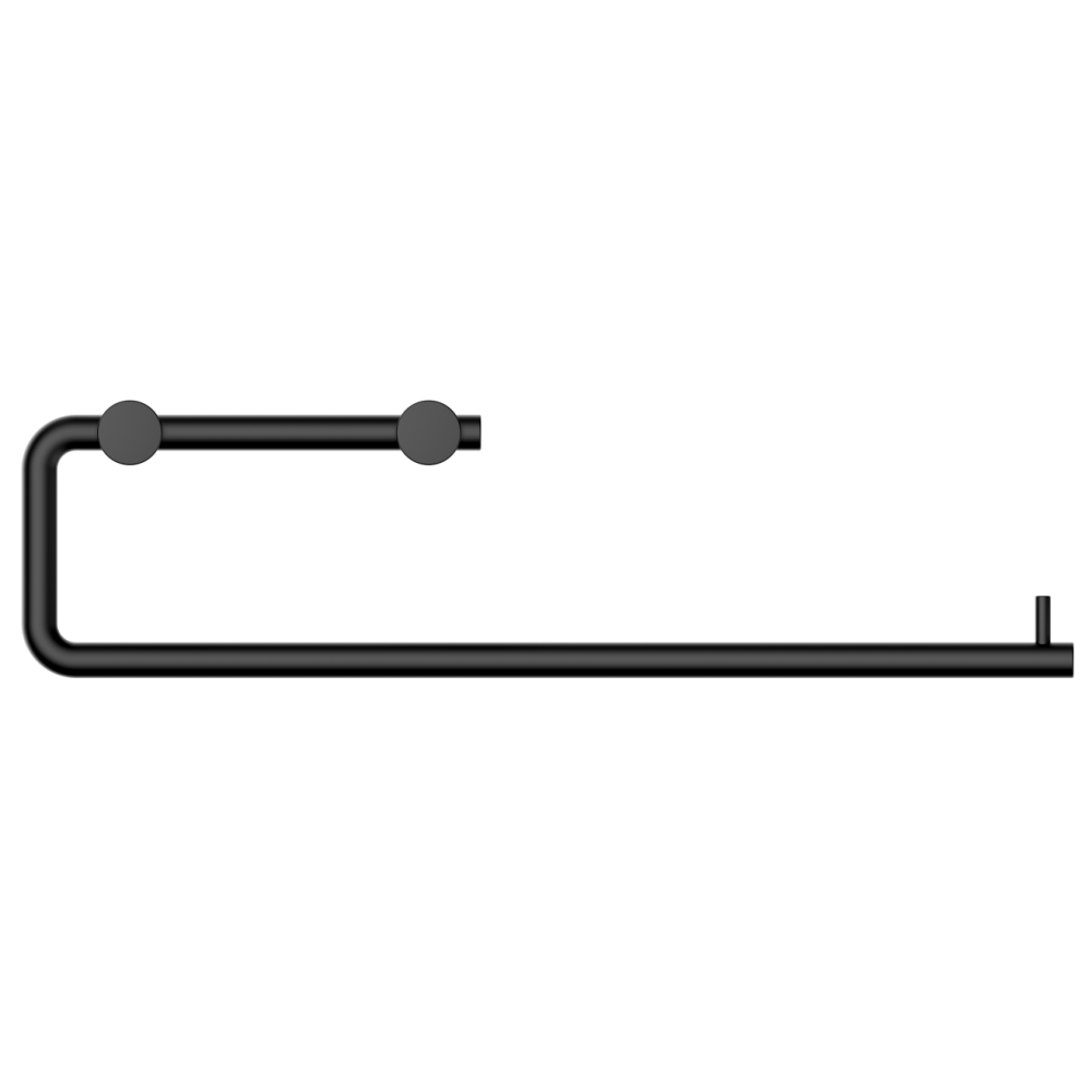 AP - Duten porte rouleau papier hygiénique, noir mat